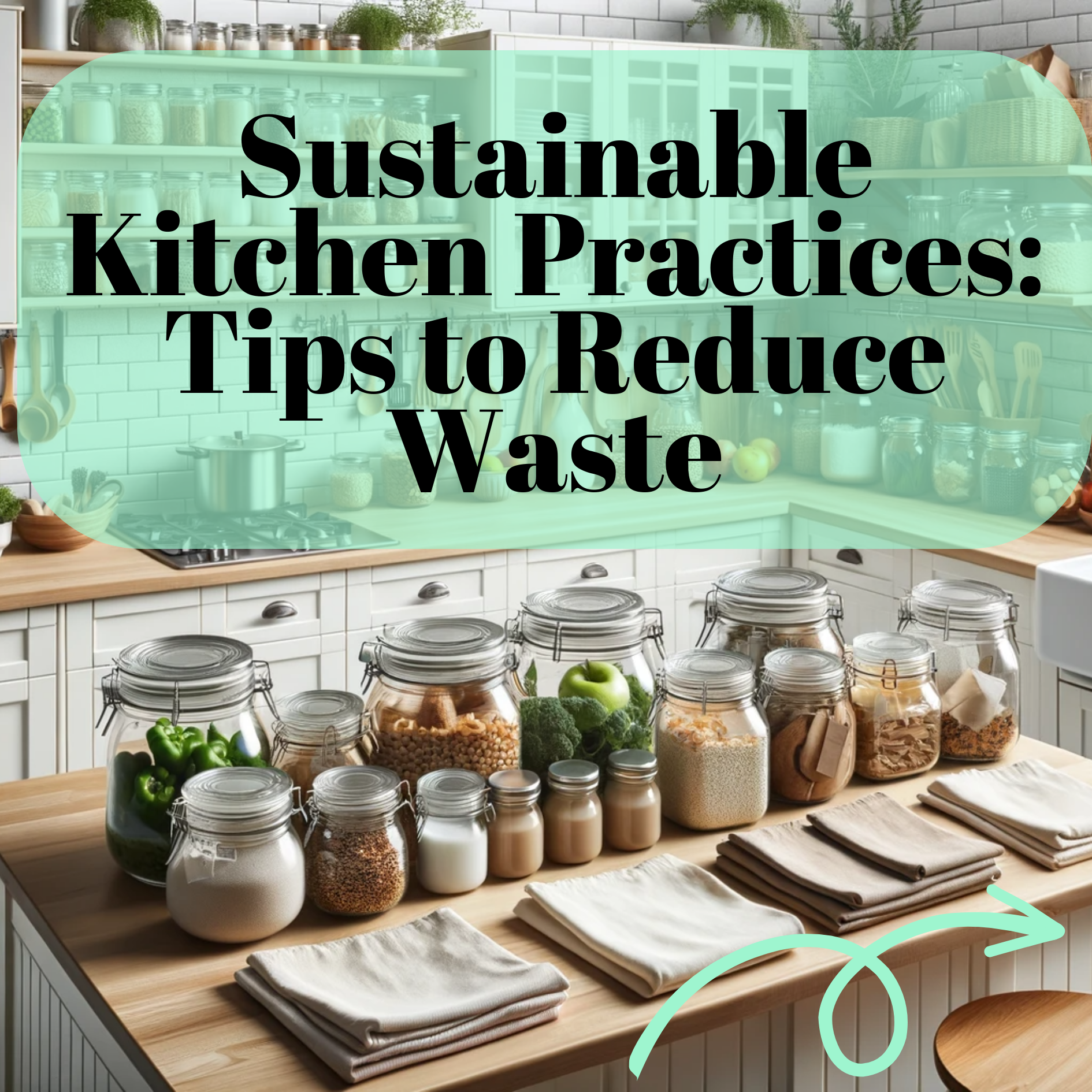 Simple Ways to Make Your Kitchen Greener and Cleaner! 🌿