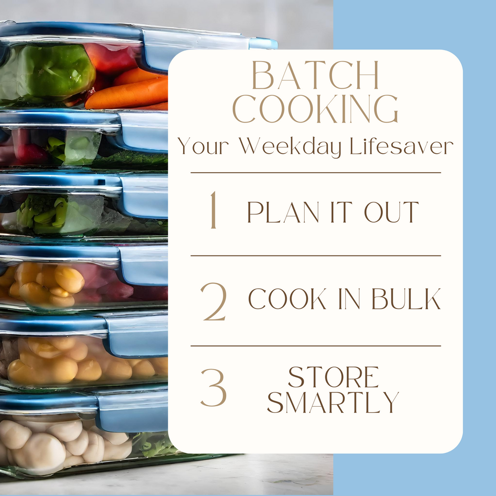 BATCH COOKING: Your Weekday Lifesaver