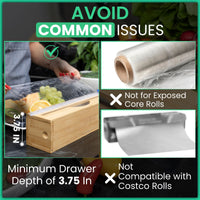 Load image into Gallery viewer, Plastic Wrap Dispenser with Cutter
